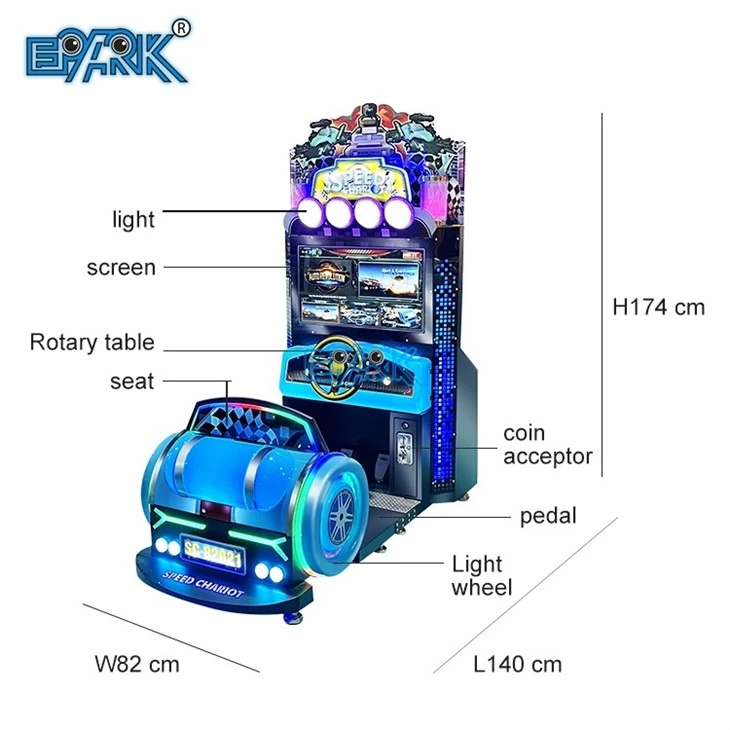 Speed Chariot Coin Operated Car Racing Game